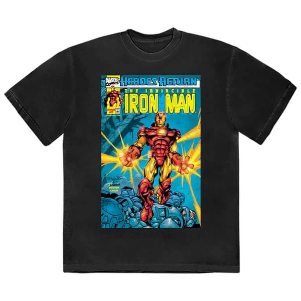 Invincible Iron Man Comic Cover T Shirt