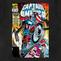 Miniatyrbild 2 av 3: Captain America Wheel Comic Cover T Shirt