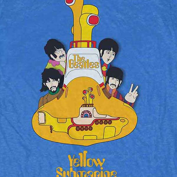The Beatles Yellow Submarine Submarine Kids T Shirt