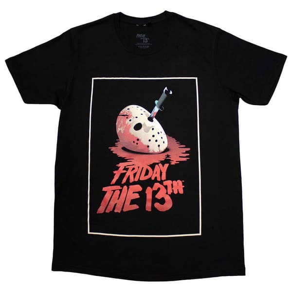Friday the 13th Jason Blood Mask T Shirt