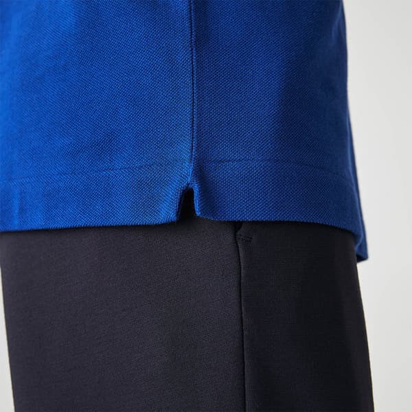 Lacoste Caiman Lyhythihainen Pikeepaita Sininen 2XL Mies