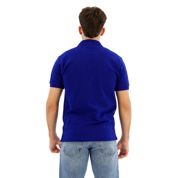 Lacoste Caiman Lyhythihainen Pikeepaita Sininen 2XL Mies