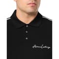 Miniatyrbild 3 av 3: Armani Exchange 8nzfsg_zj81z Kortärmad Polotröja Svart M Man