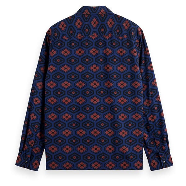 Scotch & Soda 178410 Skjorte Med Lange ærmer Flerfarvet S Mand