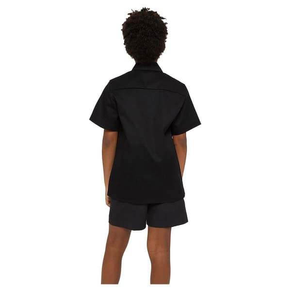 Dickies Twill Kortærmet Skjorte Sort 2XS Mand