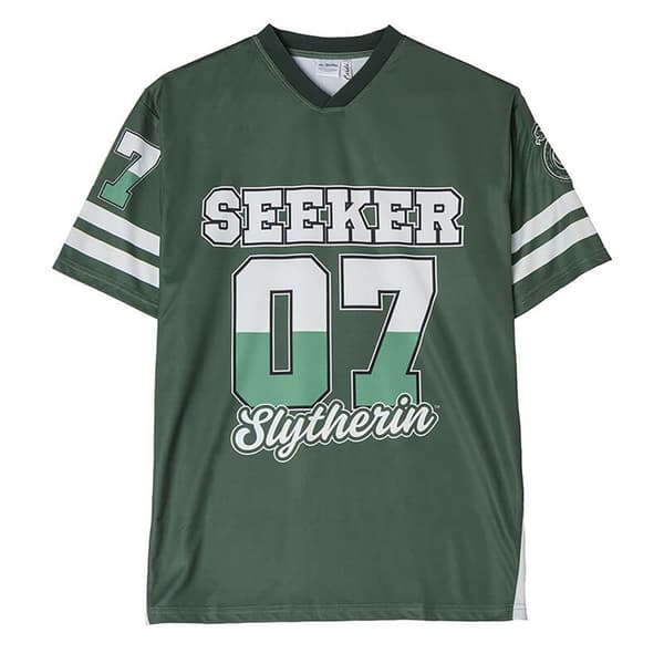 Cerda Group Oversize Harry Potter Slytherin Lyhythihainen T-paita Vihreä S