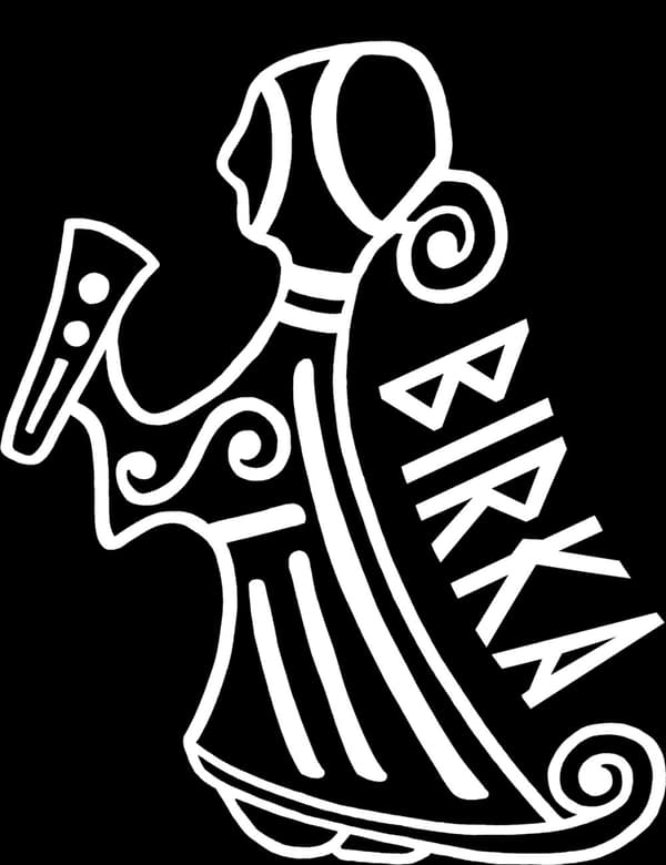 Hoodie: Valkyria - Hagbard - Viking Art Collection (X-Large)
