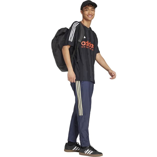 Adidas House Of Tiro Jacquard T-shirt Med Korte ærmer Sort S / Regular Mand