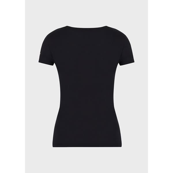 Ea7 Emporio Armani 8ntt65 T-shirt Med Korta ärmar Svart S Kvinna