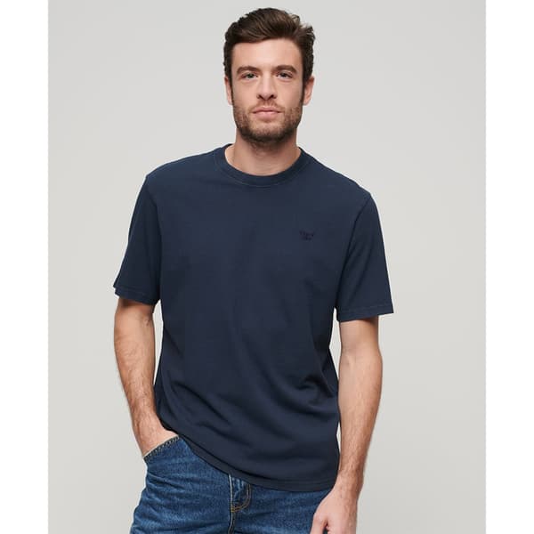 Superdry Vintage Washed Lyhythihainen T-paita Sininen M Mies
