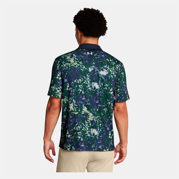 Under Armour Golf Tee To Green Printed Kortärmad Polotröja M