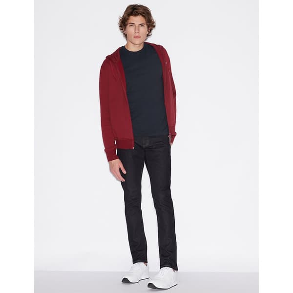 Armani Exchange 8nzt74_zja5z Kortärmad T-shirt Med V-ringning Röd XS Man