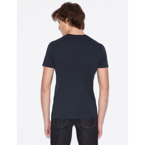 Armani Exchange 8nzt74_zja5z Kortärmad T-shirt Med V-ringning Röd XS Man