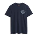 Miniatyrbild 2 av 6: Superdry Athletic College Graphic T-shirt Med Korta ärmar Blå XL Man