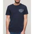 Miniatyrbild 1 av 6: Superdry Athletic College Graphic T-shirt Med Korta ärmar Blå XL Man