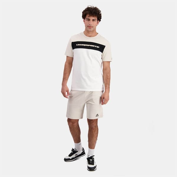 Le Coq Sportif Contemporain N°2 T-shirt Med Korte ærmer Hvid S Mand