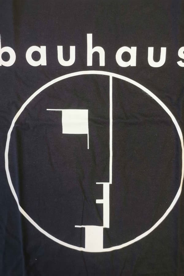 Bauhaus T Shirt Art Deco Band Logo Official Unisex Black
