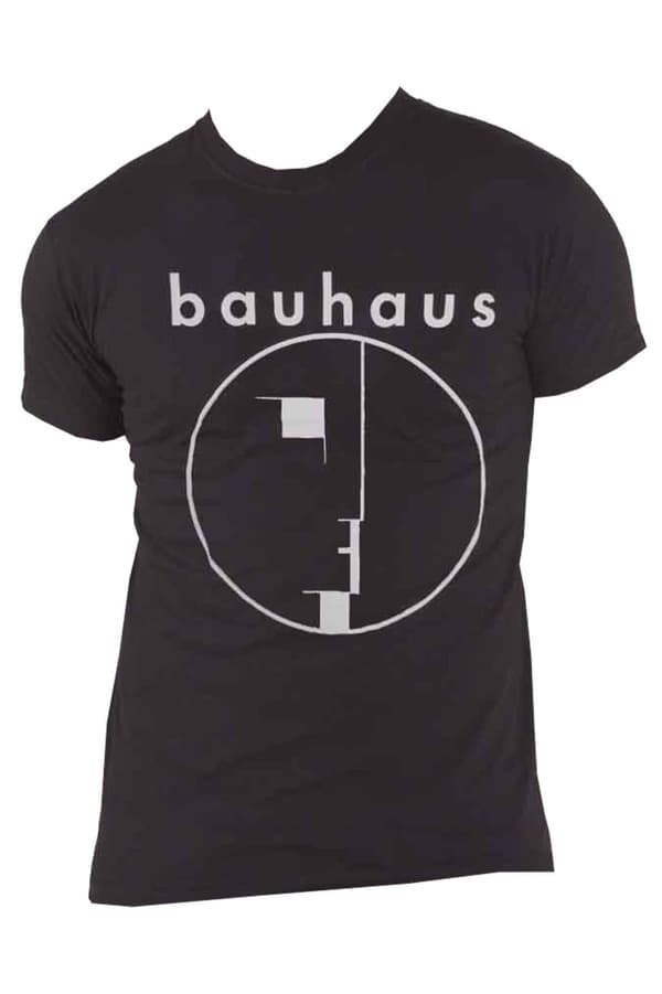 Bauhaus T Shirt Art Deco Band Logo Official Unisex Black