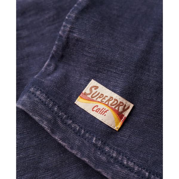 Superdry Cali Sticker Fitted T-shirt Med Korta ärmar Lila XS Kvinna