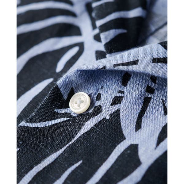 Superdry Open Collar Print Kortärmad Skjorta Flerfärgad 2XL Man