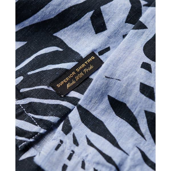 Superdry Open Collar Print Kortärmad Skjorta Flerfärgad 2XL Man