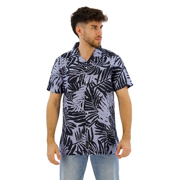 Superdry Open Collar Print Kortärmad Skjorta Flerfärgad 2XL Man