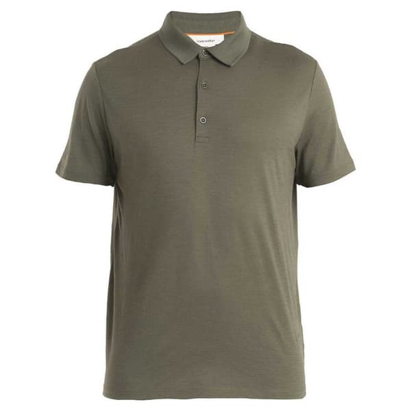 Icebreaker Merino 150 Tech Lite Iii Kortärmad Polotröja Grönt 2XL Man