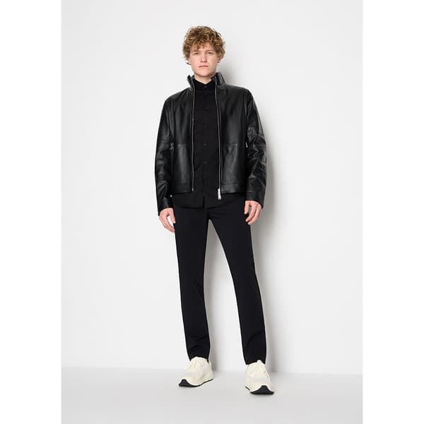 Armani Exchange 8nzc49_znyxz Skjorte Med Lange ærmer Sort XL Mand