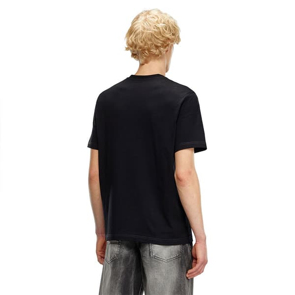 Diesel T Adjust K1 T-shirt Med Korta ärmar Svart L Man
