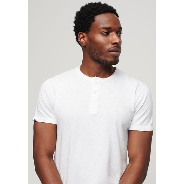 Superdry Grandad T-shirt Med Korta ärmar Vit 2XL Man