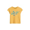 Miniatyrbild 3 av 5: Superdry Floral Scripted T-shirt Med Korta ärmar Gul M Kvinna