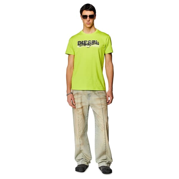 Diesel Diegor K70 T-shirt Med Korta ärmar Grönt S Man