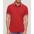 Miniatyrbild 1 av 6: Superdry Sportswear Relaxed Tipped Kortärmad Polotröja Röd XL Man