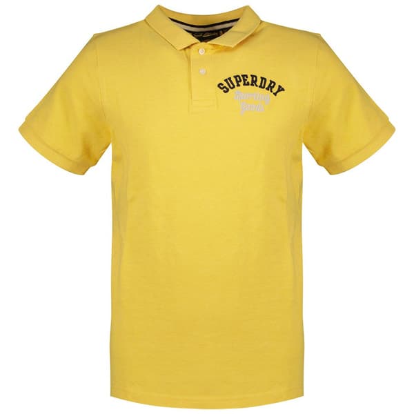 Superdry Vintage Superstate Kortärmad Polotröja Gul XL Man