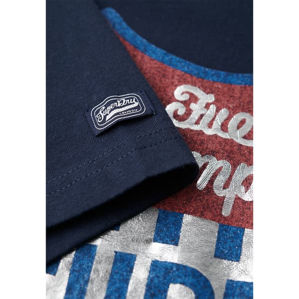 Superdry Gasoline Workwear T-shirt Med Korta ärmar Blå 3XL Man
