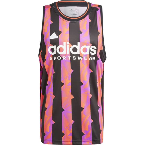 Adidas House Of Tiro Aop ærmeløs T-shirt Flerfarvet XL Mand