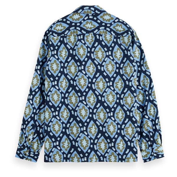 Scotch & Soda 178410 Pitkähihainen Kauluspaita Monivärinen S Mies