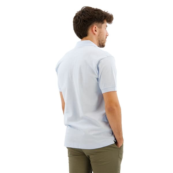 Lacoste Caiman Kortärmad Polotröja Blå S Man