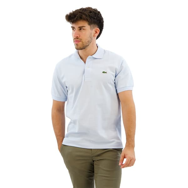 Lacoste Caiman Kortærmet Polo Blå S Mand