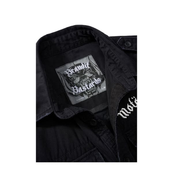 Brandit Motörhead Vintage Kortärmad Skjorta Svart 3XL Man