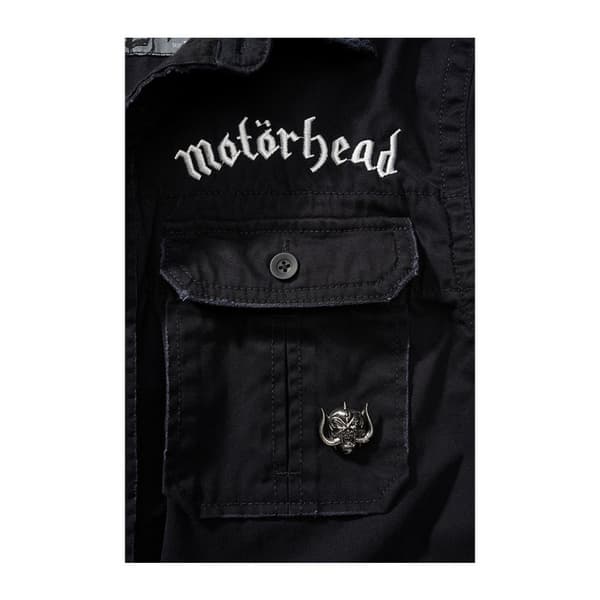 Brandit Motörhead Vintage Kortärmad Skjorta Svart 3XL Man