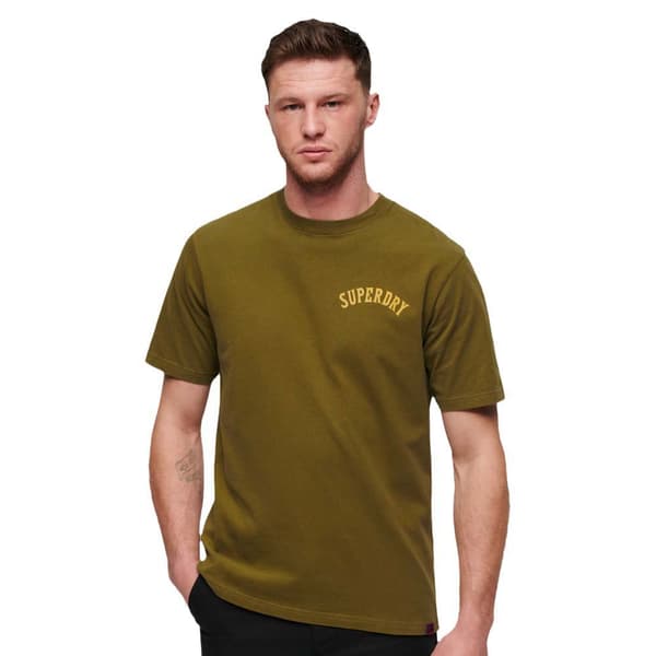Superdry Tattoo Graphic Loose T-shirt Med Korta ärmar Grönt XL Man