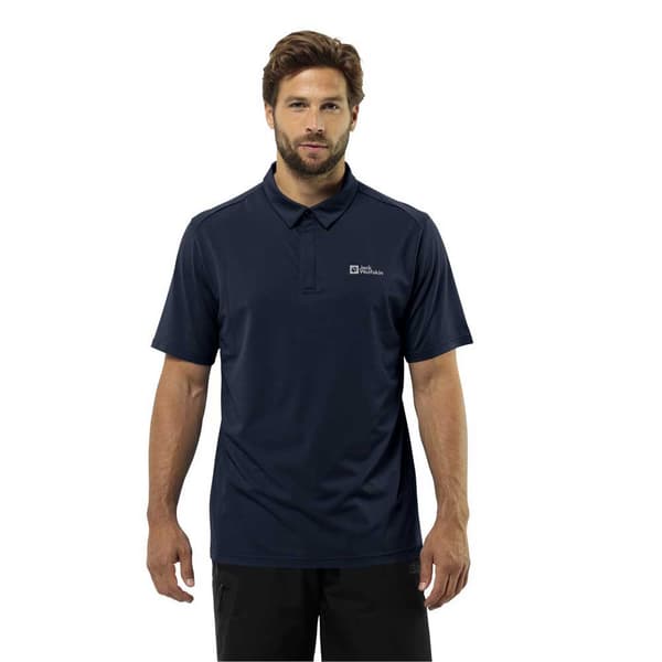 Jack Wolfskin Delgami Kortärmad Polotröja S Man
