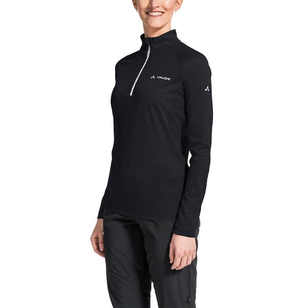 Vaude Larice Lighii T-shirt Med Lange ærmer Sort 46 Kvinde