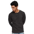 Miniatyrbild 1 av 4: Superdry Waffle Henley T-shirt Med Lång ärm Svart XL Man