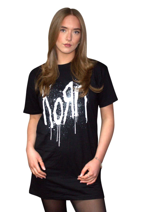 Korn Still A Freak Band Logo T Shirt Dress