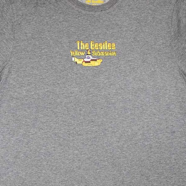 The Beatles Yellow Submarine Mini Sub And Logo T Shirt