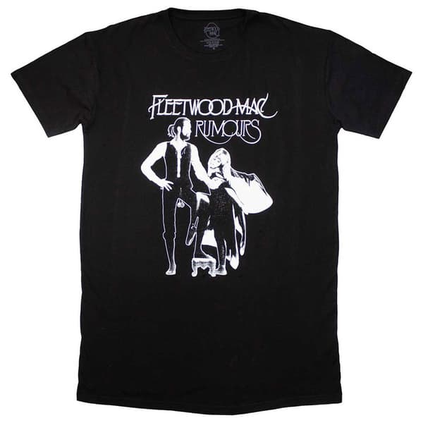 Fleetwood Mac Rumours Band Logo T Shirt Dress