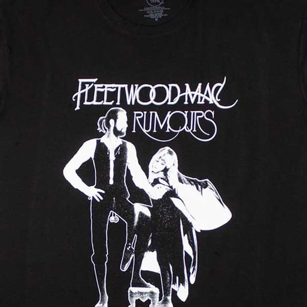 Fleetwood Mac Rumours Band Logo T Shirt Dress