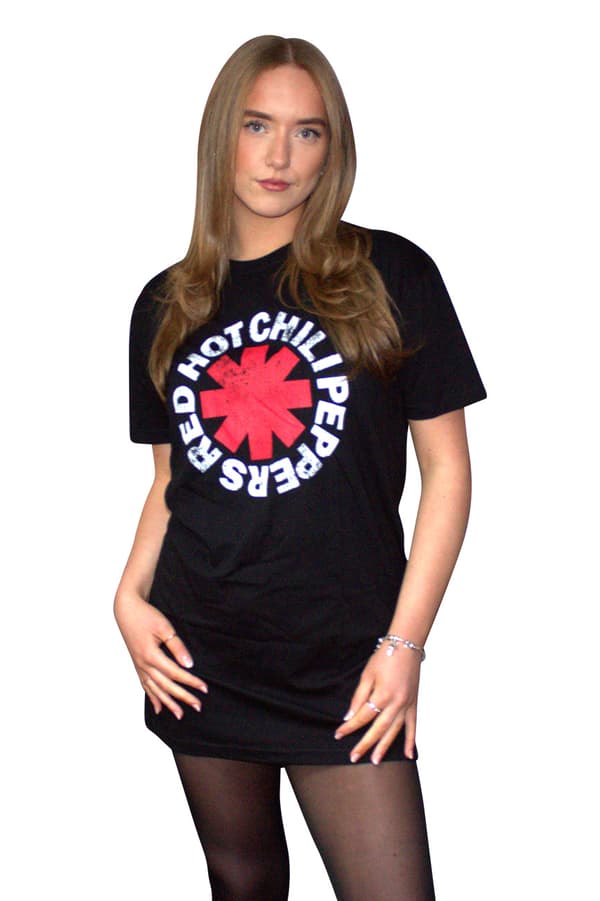 Red Hot Chili Peppers Classic Asterisk T Shirt Dress